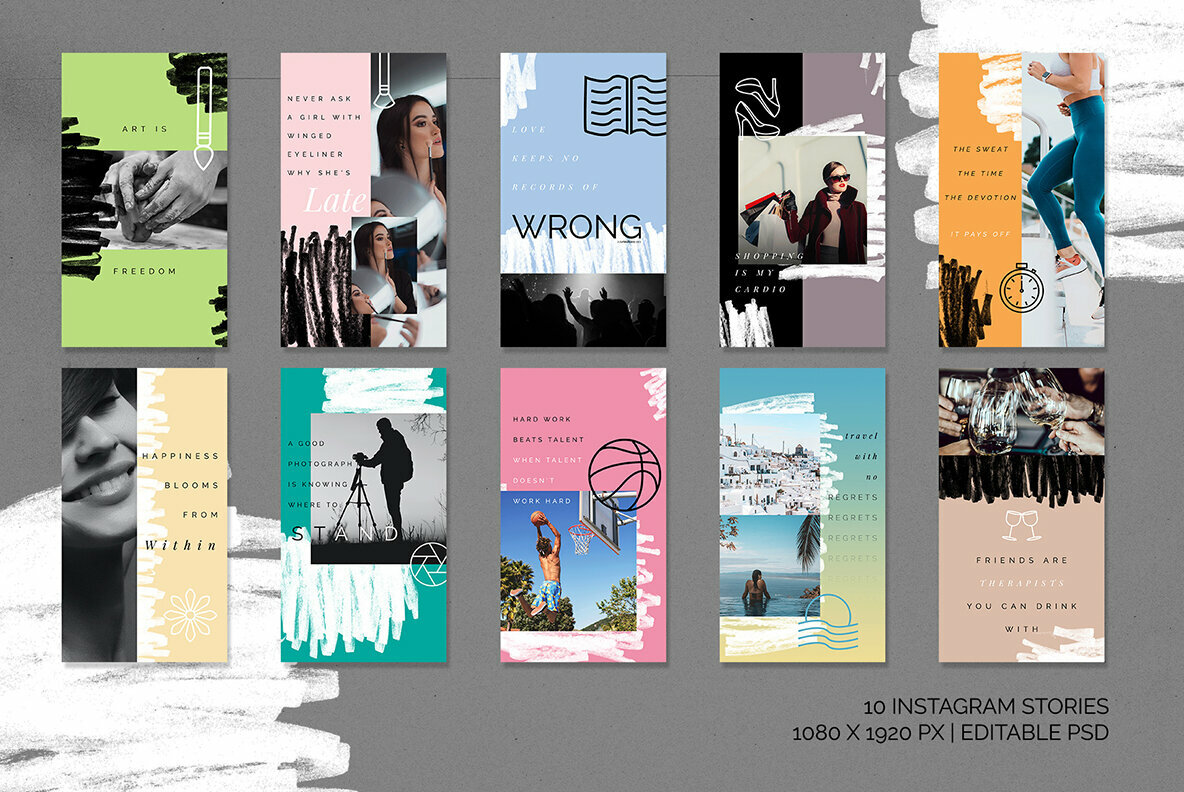 Personal Lifestyle Instagram Templates 4