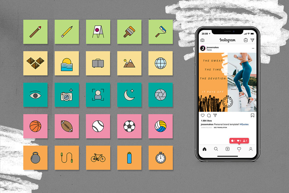 Personal Lifestyle Instagram Templates 6
