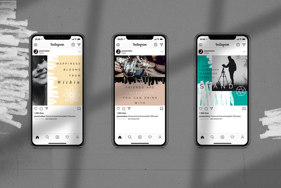 Personal Lifestyle Instagram Templates 8