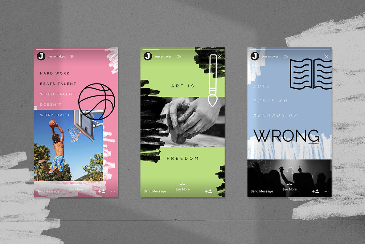 Personal Lifestyle Instagram Templates 9