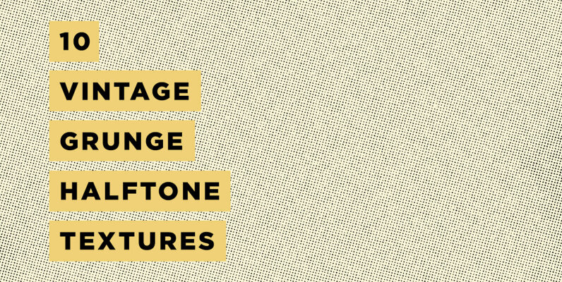 Grunge Halftone Texture Pack