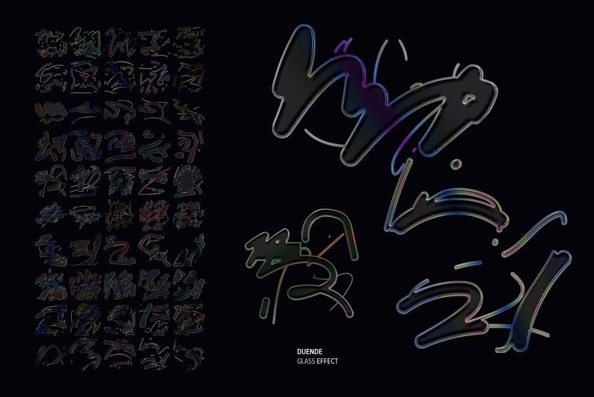 Duende Glass Effect 9