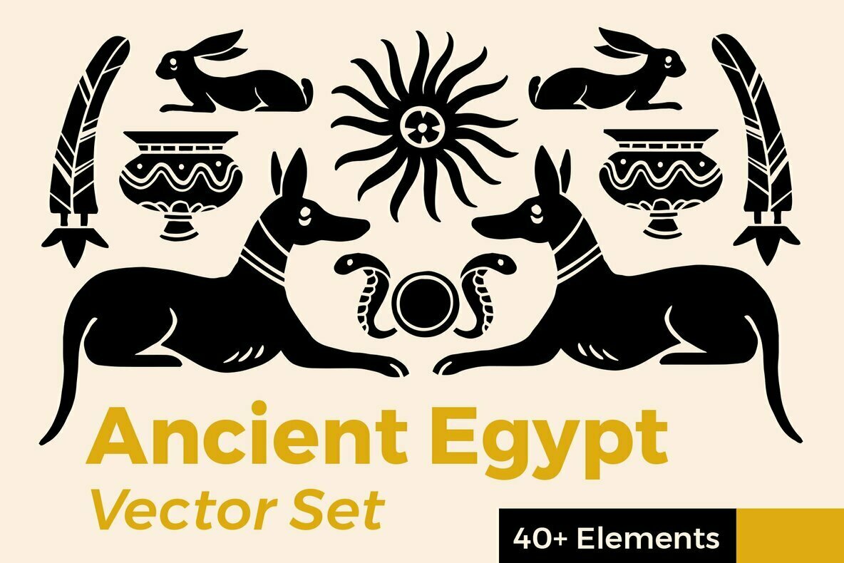 Ancient Egypt Vector Set 1