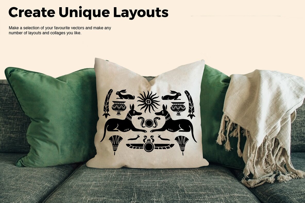 Ancient Egypt Vector Set 6