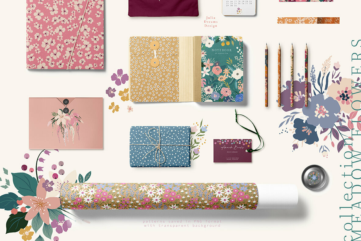 Meadow Flowers Collection 4