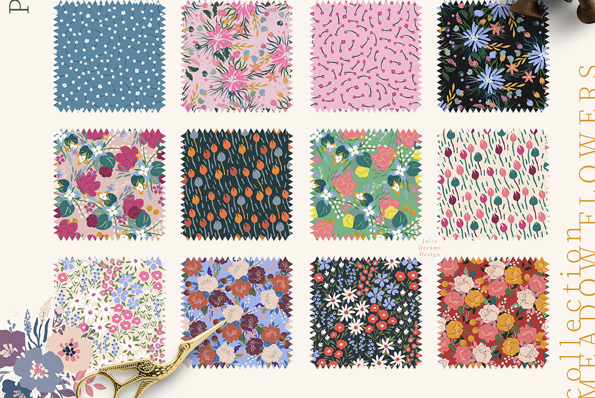 Meadow Flowers Collection 6