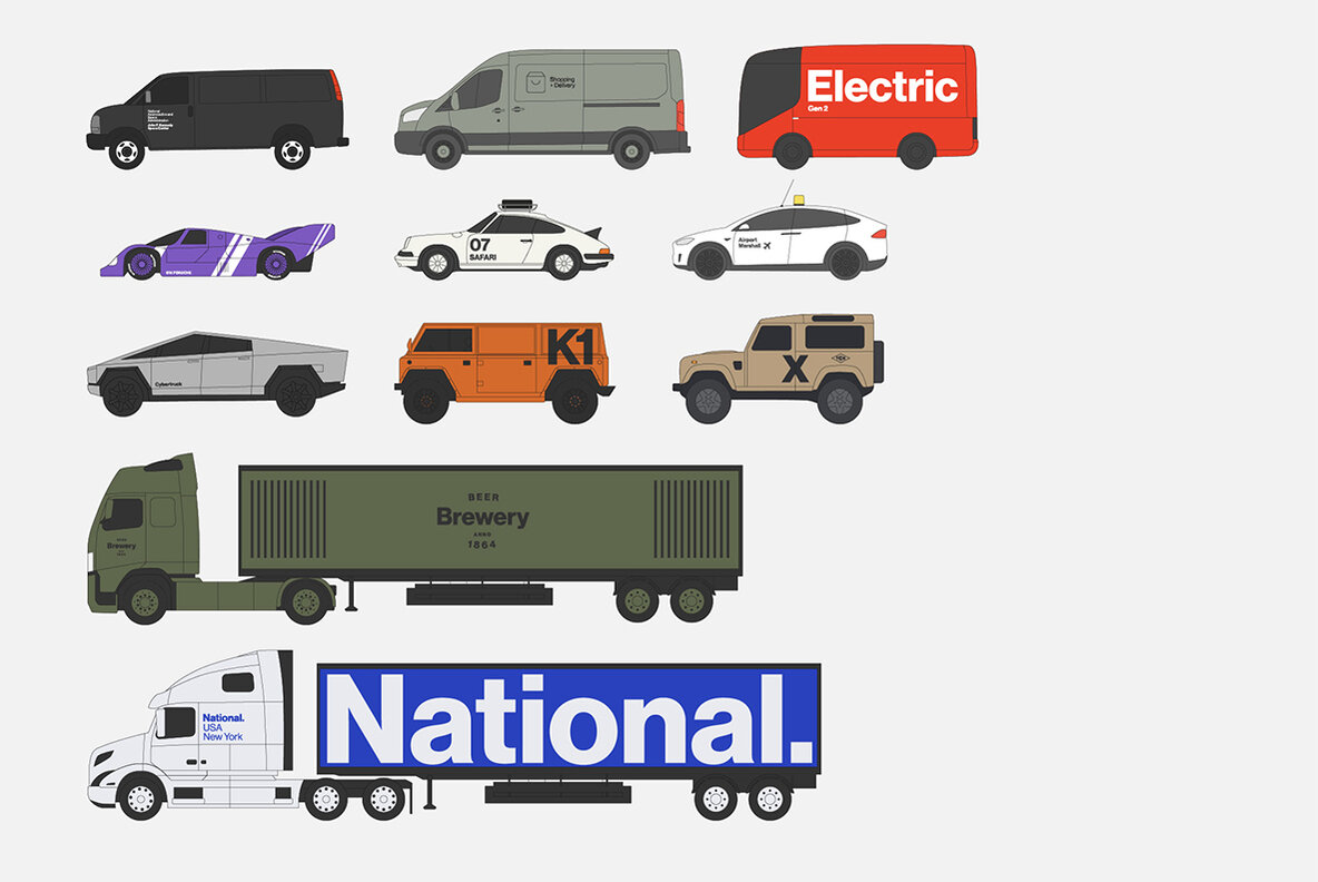 Outlined Car Mockups 18