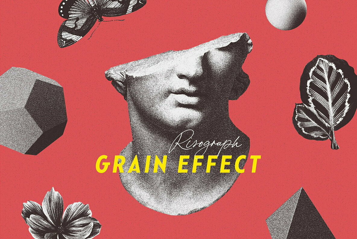 Risograph Grain Effect Risograph Grain Effect