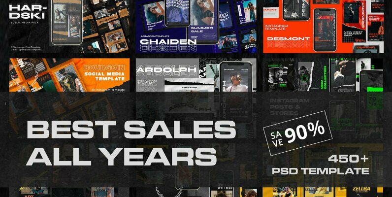 Bundle Instagram Post Stories