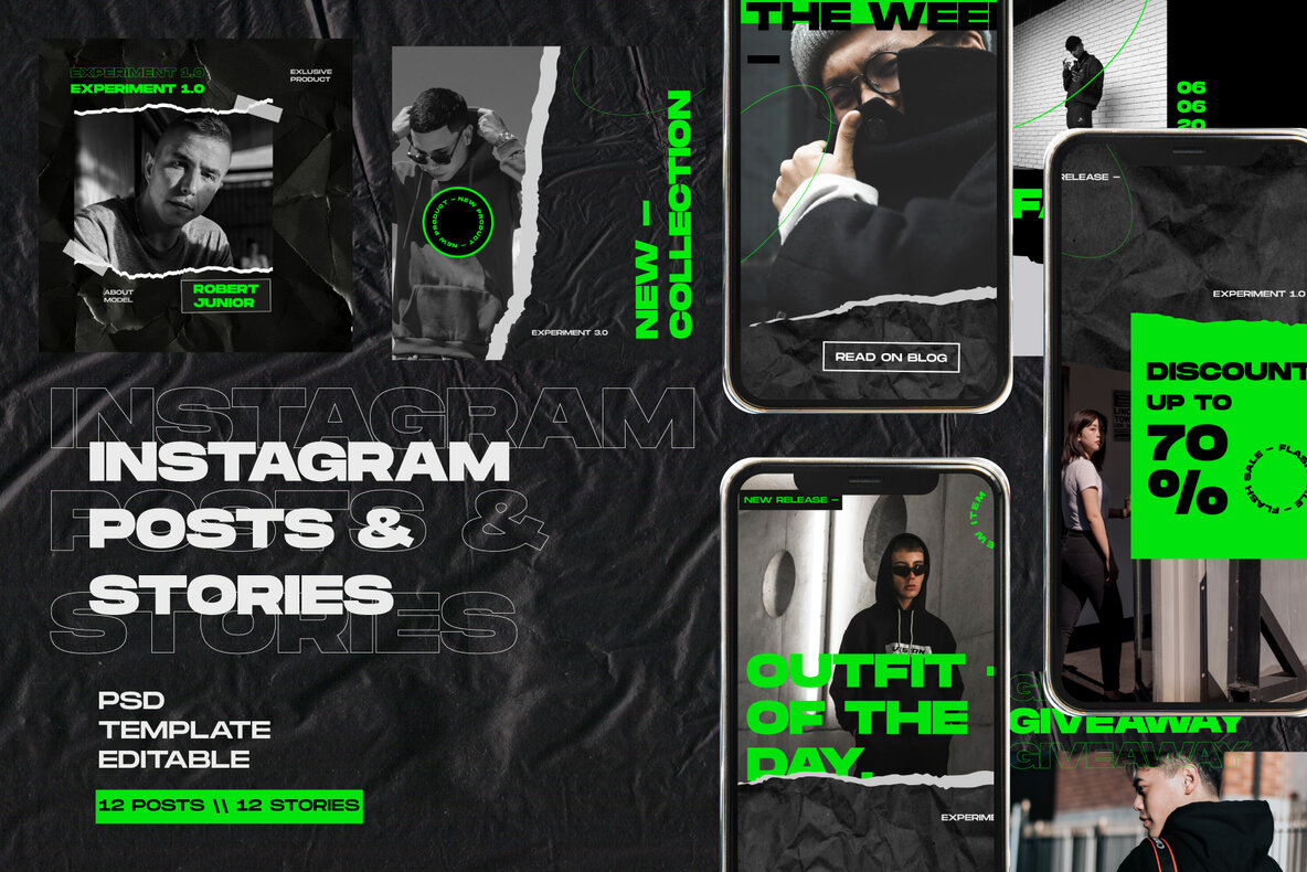 Bundle Instagram Post Stories Bundle Instagram Post Stories