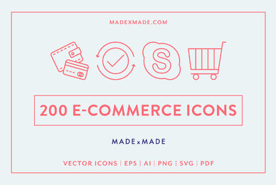 Ecommerce Line Icons