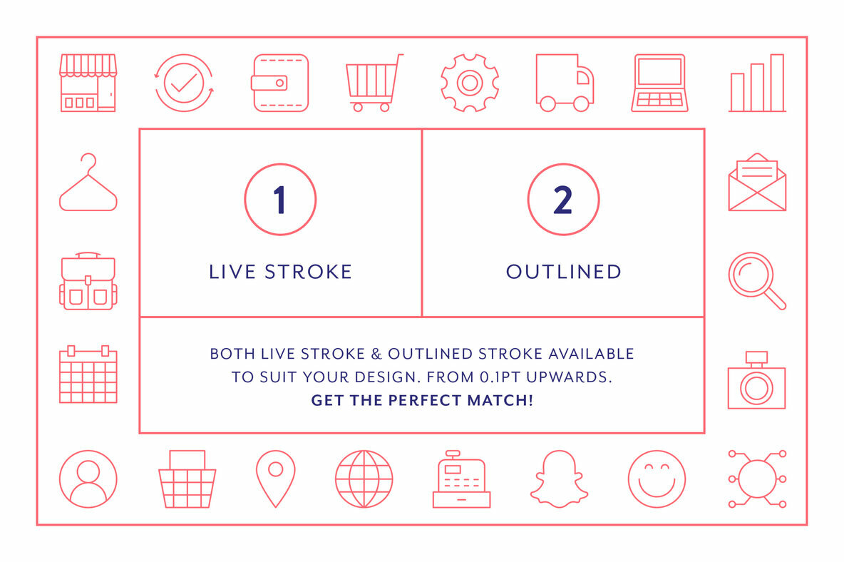 Ecommerce Line Icons 4