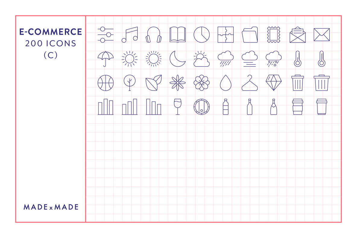 Ecommerce Line Icons 7