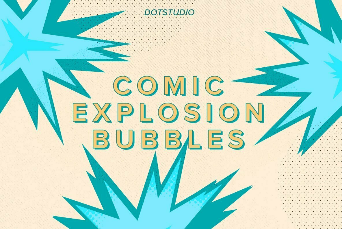 Comic Explosion Bubbles 1