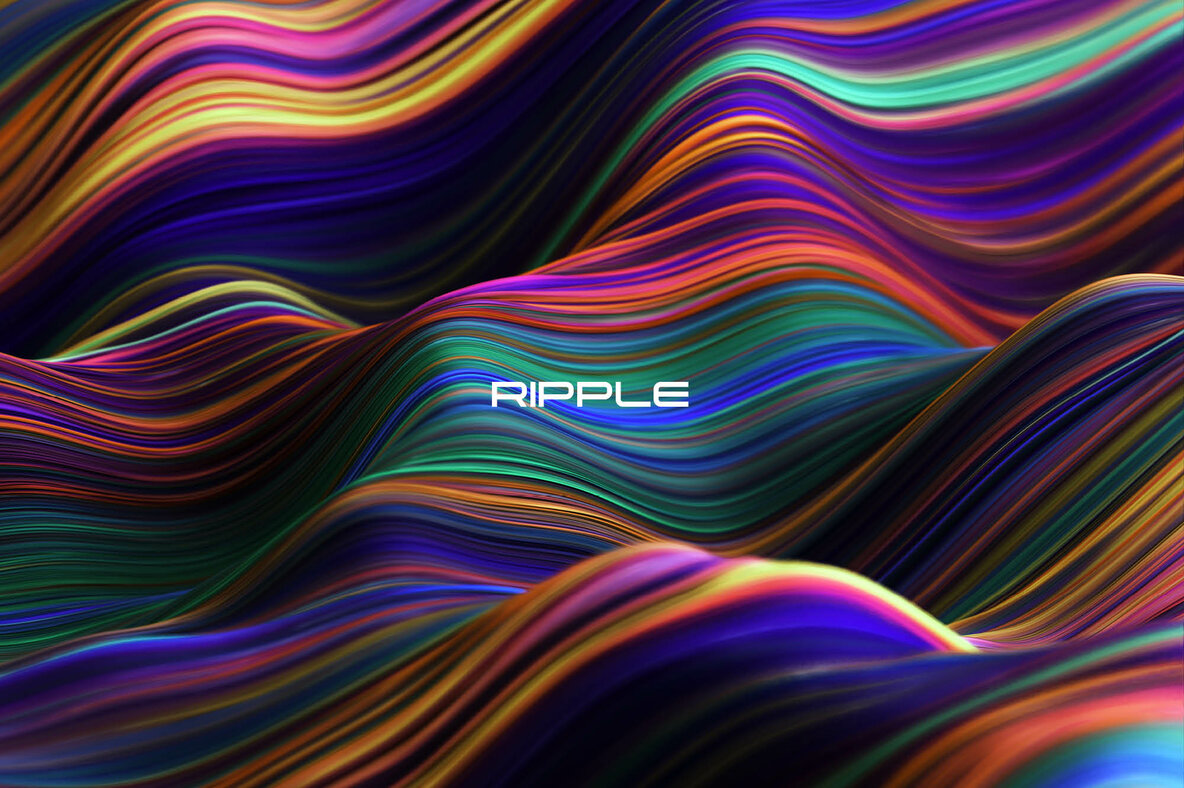 Ripple     Fluid Wavy 3D Lines 11