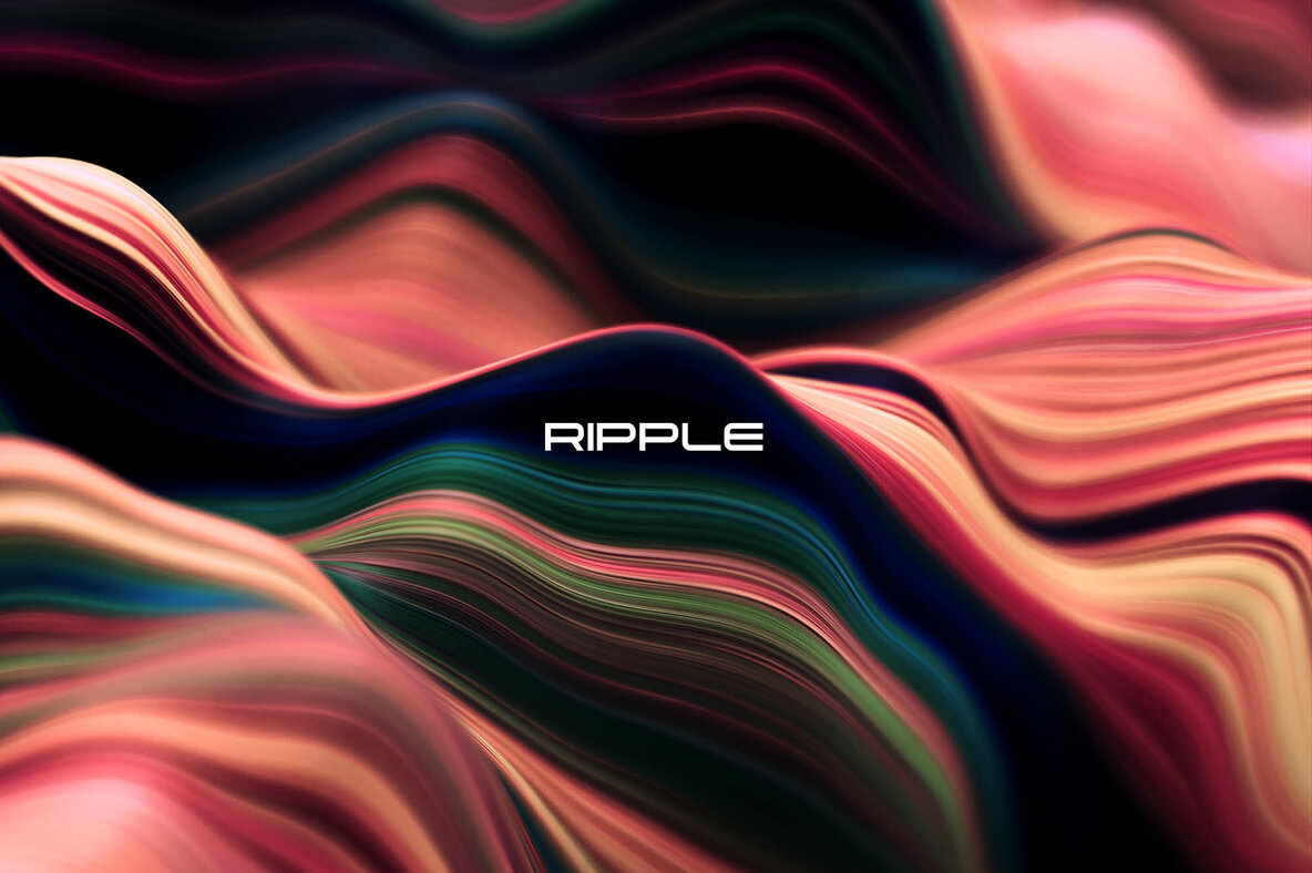 Ripple     Fluid Wavy 3D Lines 15