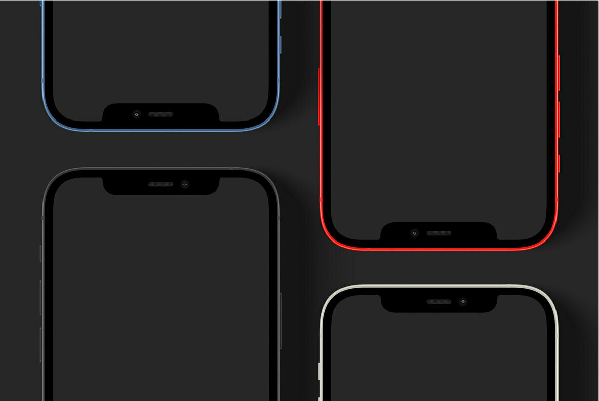 iPhone 12 Standard Mockups iPhone 12 Standard Mockups