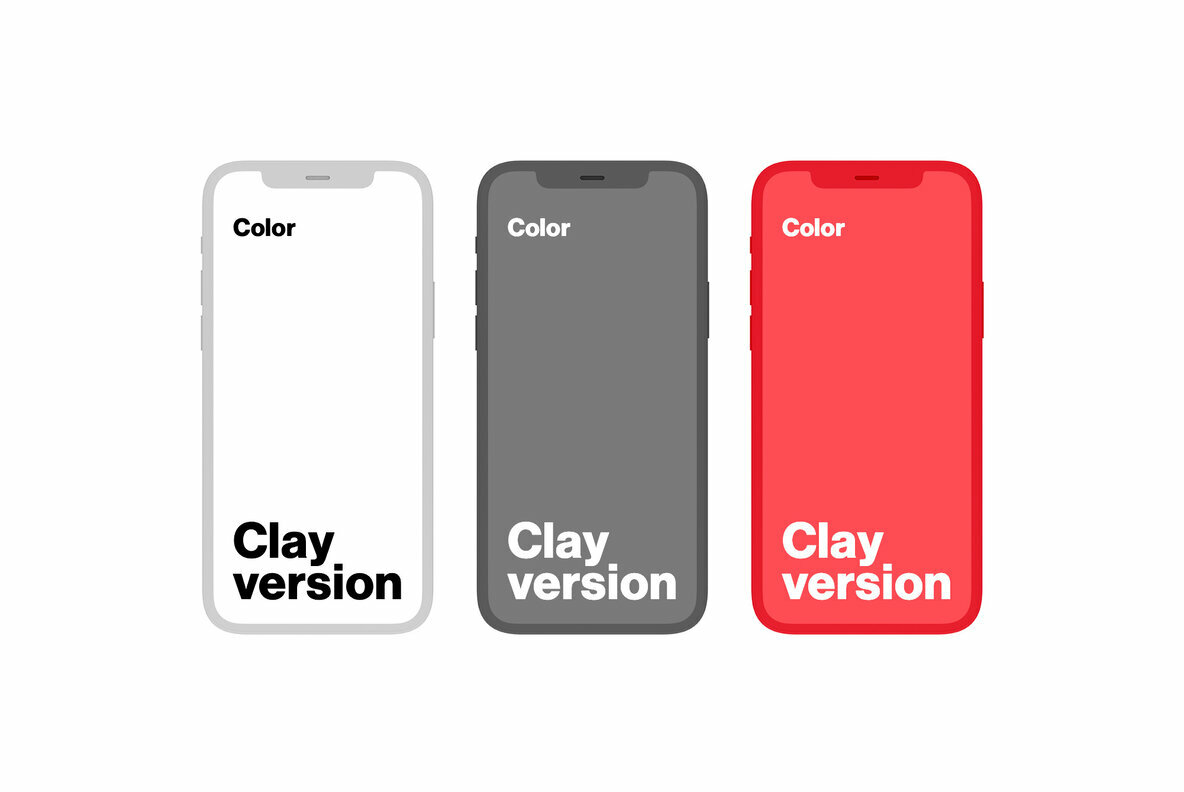 iPhone 12 Standard Mockups iPhone 12 Standard Mockups