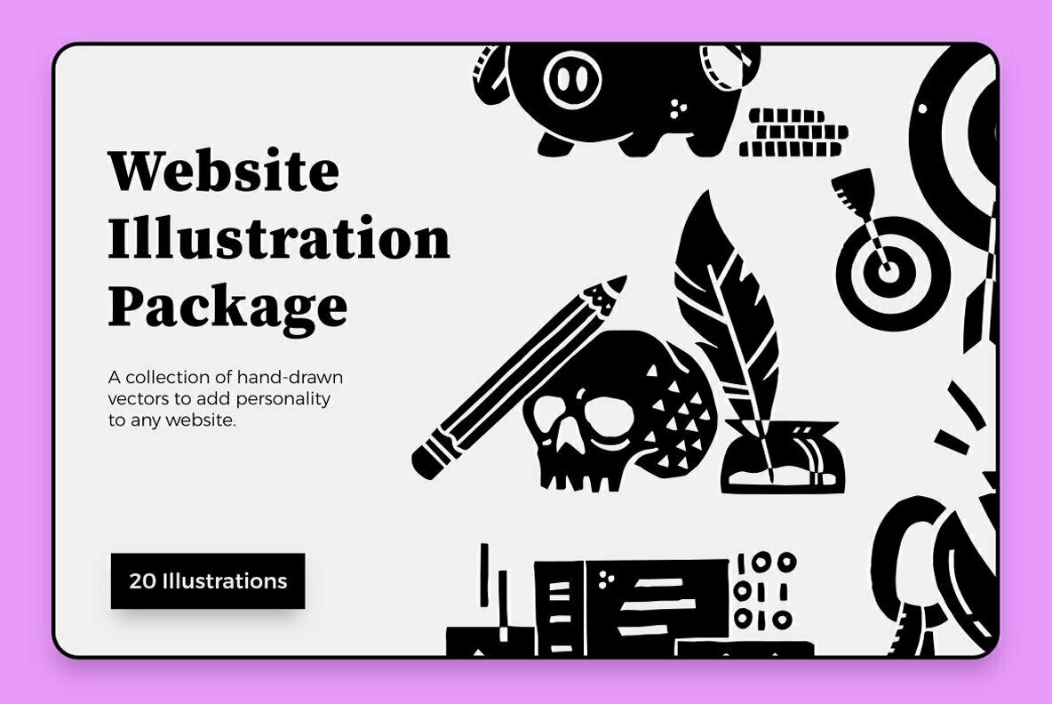 Website Illustration Package