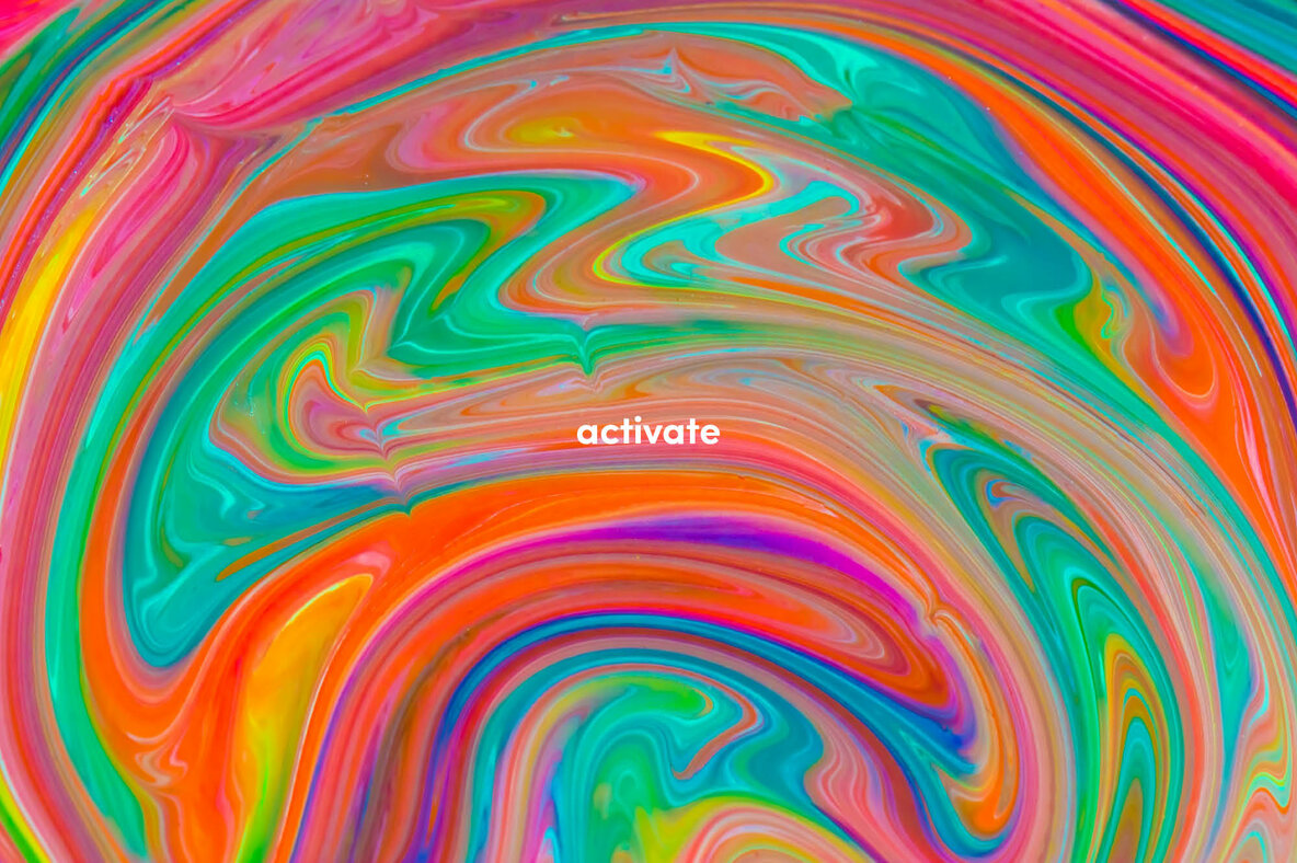 Activate Experimental Ink Oil Textures Activate Experimental Ink Oil Textures