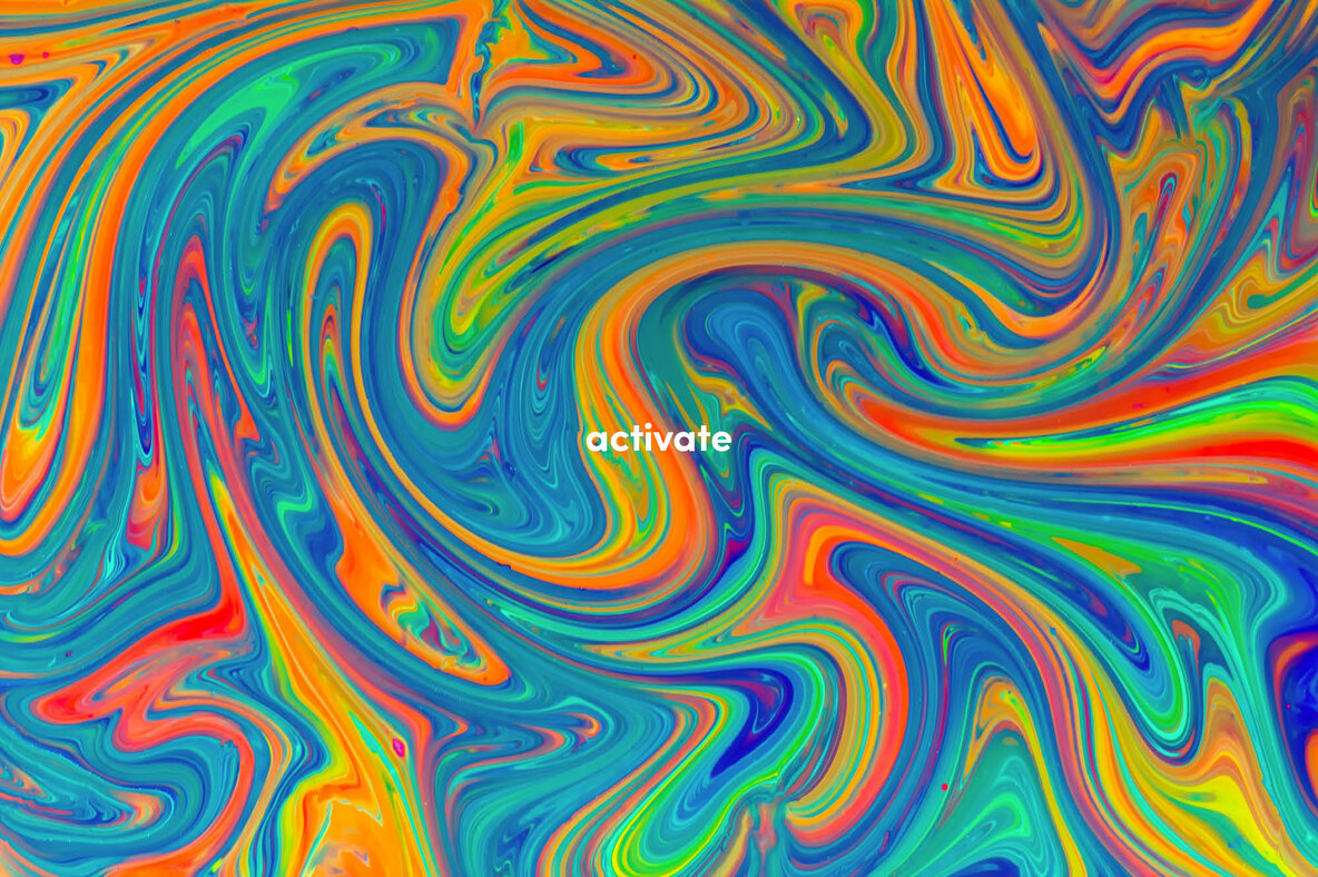 Activate Experimental Ink Oil Textures Activate Experimental Ink Oil Textures