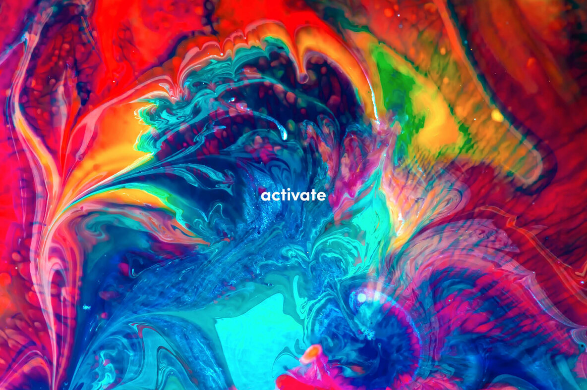 Activate Experimental Ink Oil Textures Activate Experimental Ink Oil Textures
