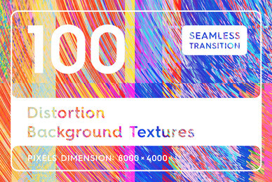 100 Distortion Background Textures