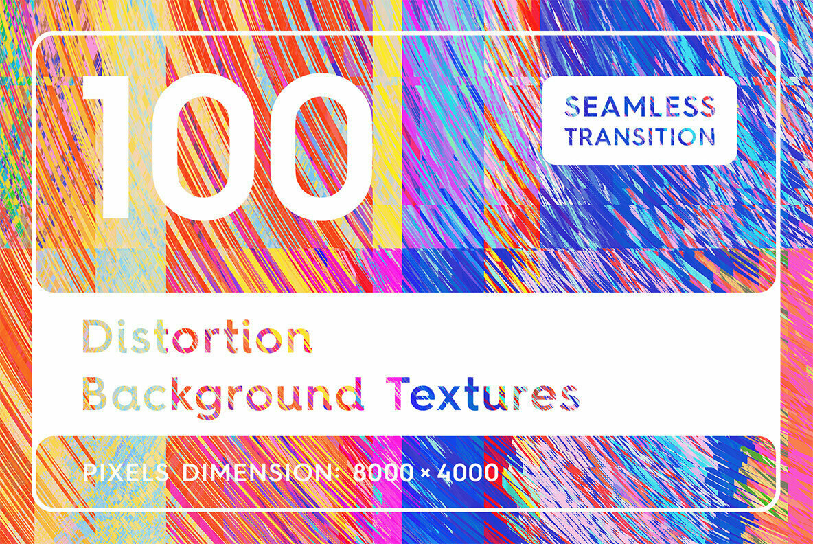 100 Distortion Background Textures 1