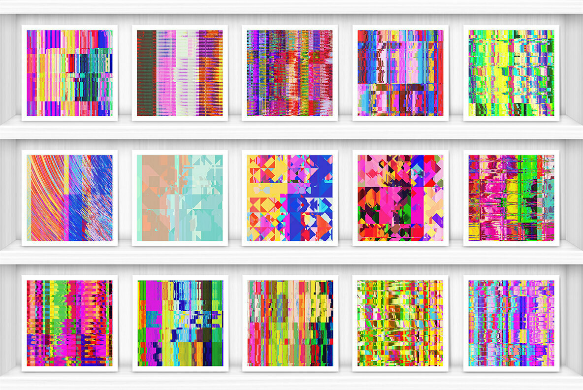 100 Distortion Background Textures 3