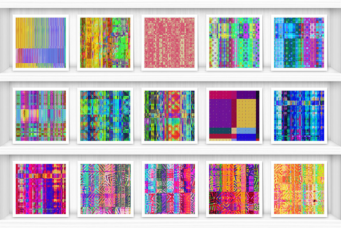 100 Distortion Background Textures 5