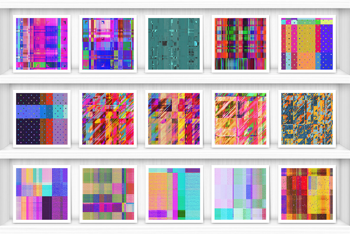 100 Distortion Background Textures 6