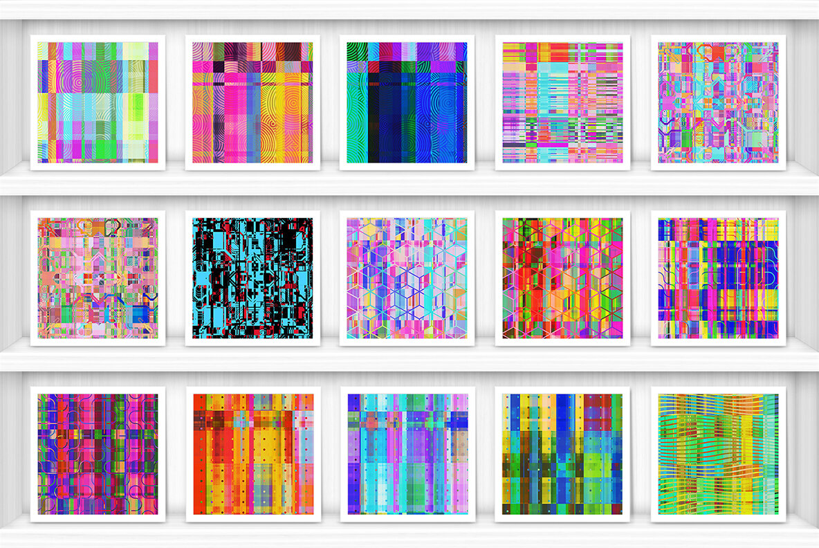 100 Distortion Background Textures 7