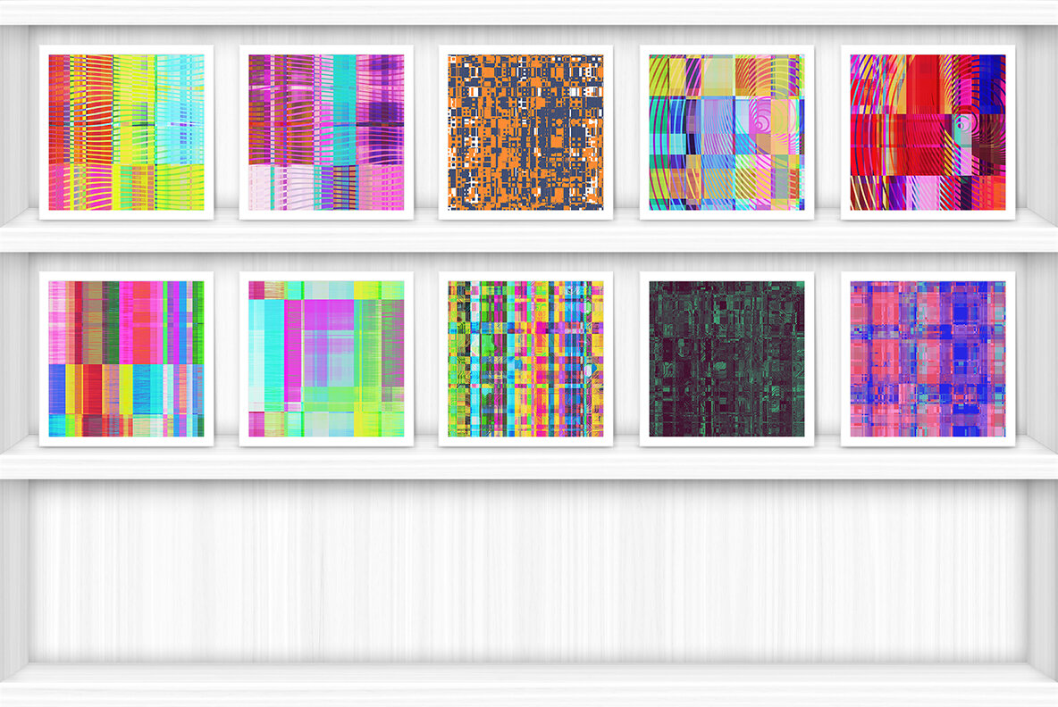 100 Distortion Background Textures 9