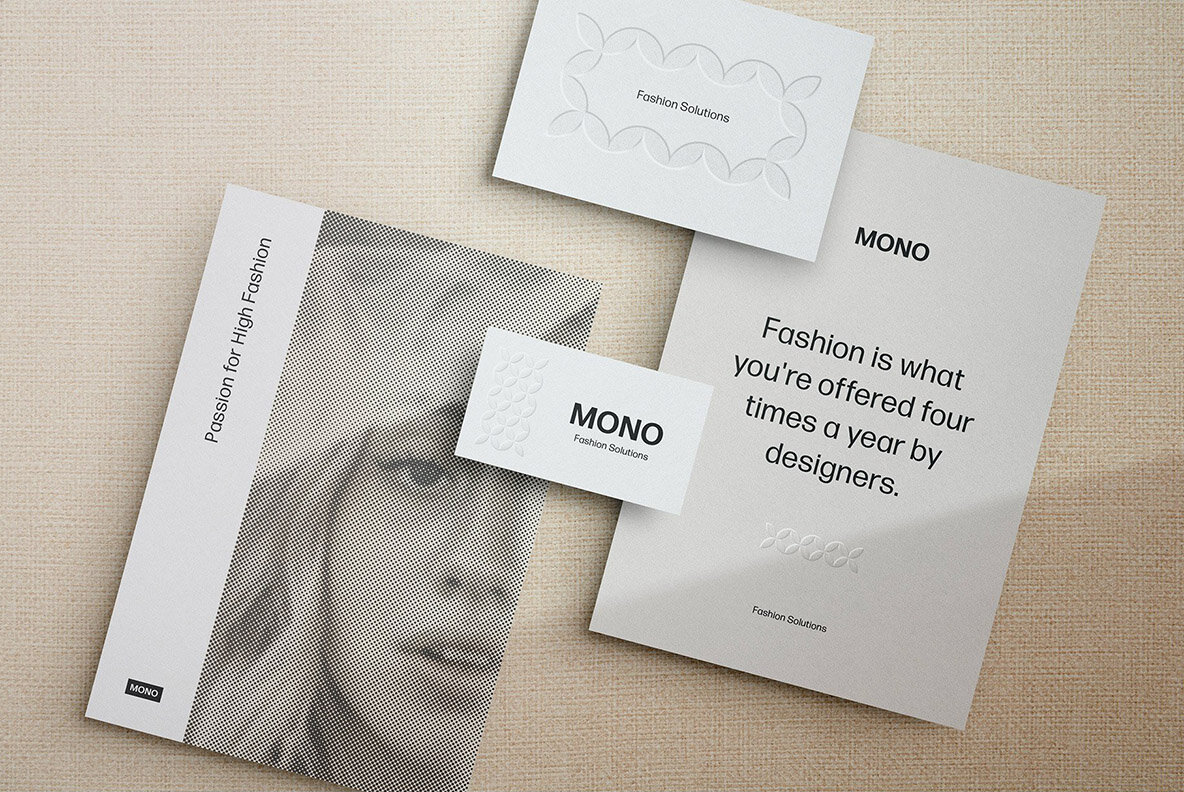 Solus Shadow Stationery Mockups Solus Shadow Stationery Mockups