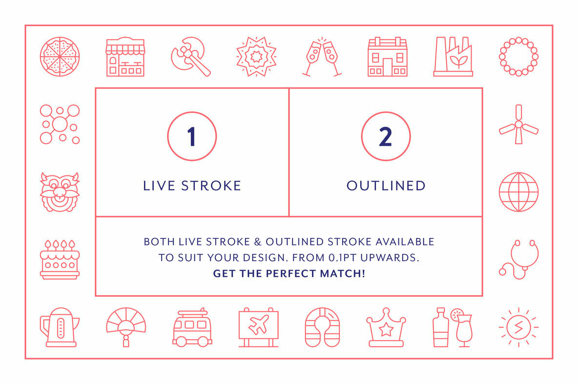 Mega Bundle Line Icons Vol 1 3