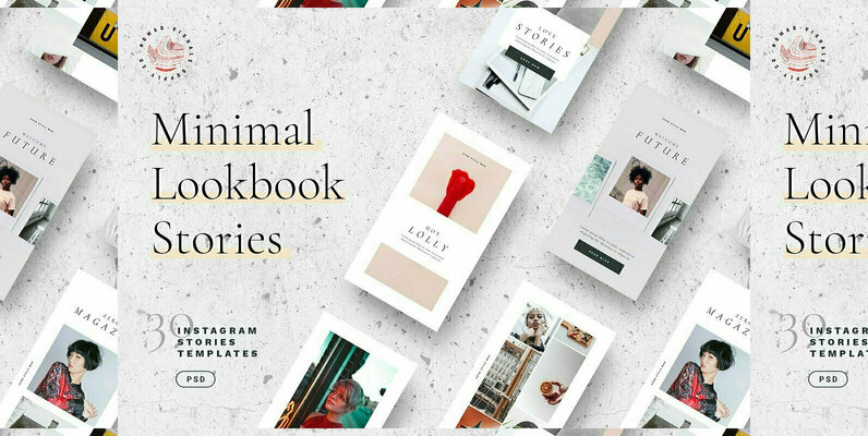 Minimal Lookbook   Instagram Stories Templates