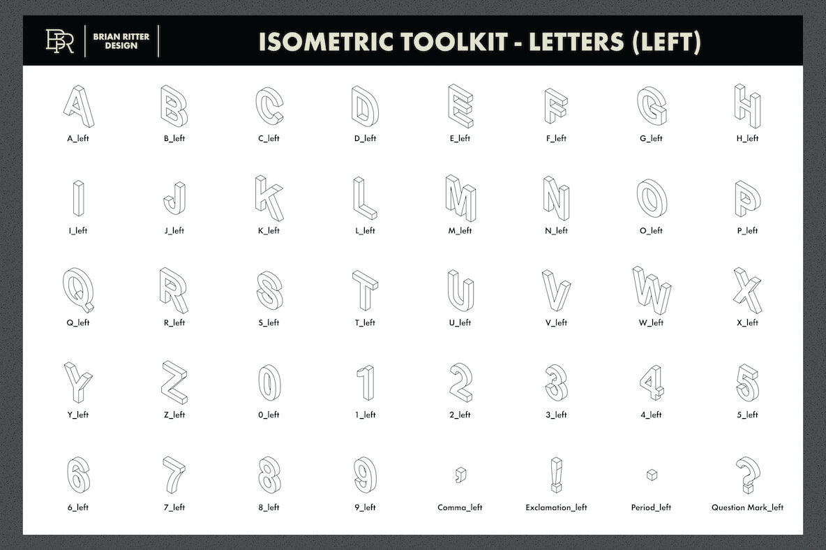 Isometric Toolkit for Procreate Isometric Toolkit for Procreate