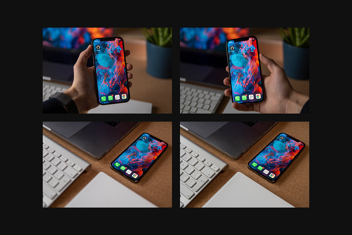 iPhone 12 Pro Mockup Bundle iPhone 12 Pro Mockup Bundle