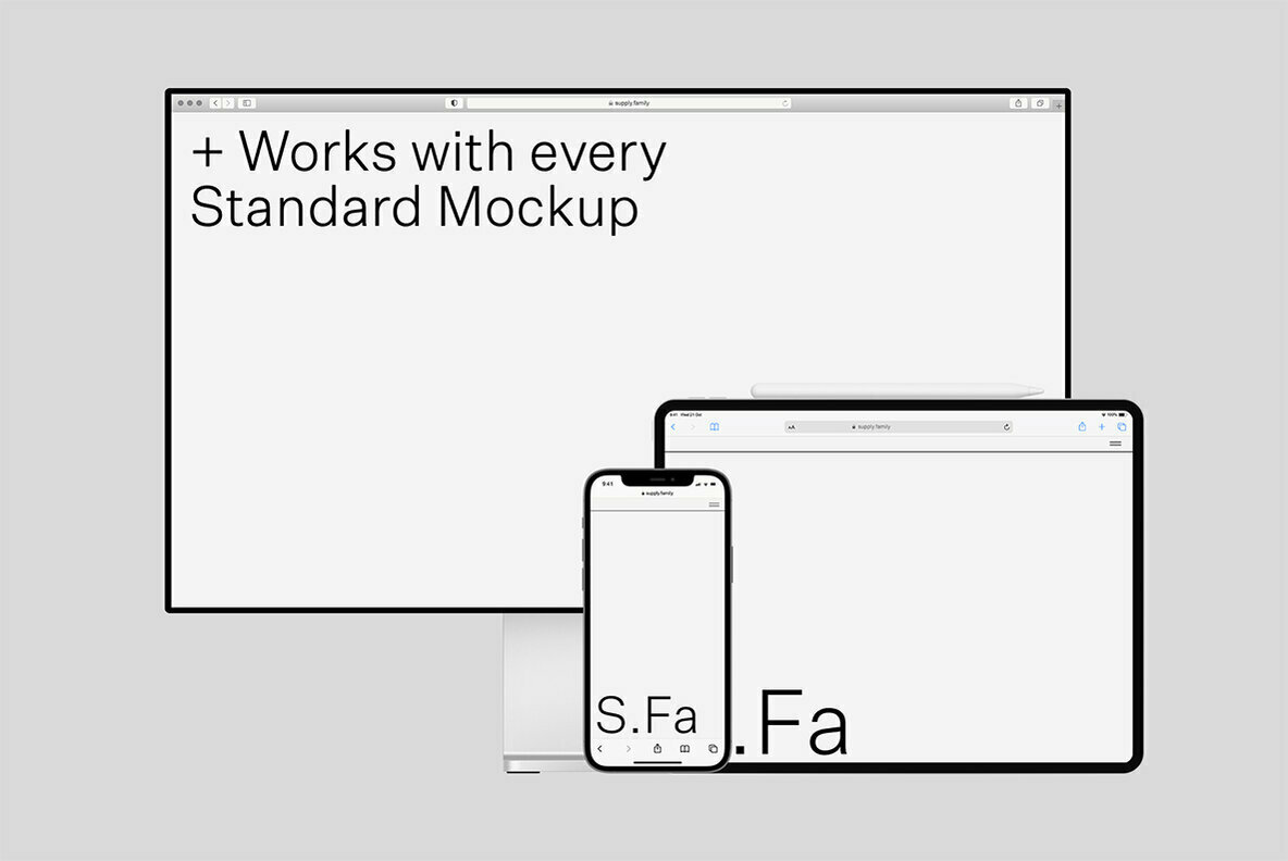 Browser Standard Mockups Browser Standard Mockups