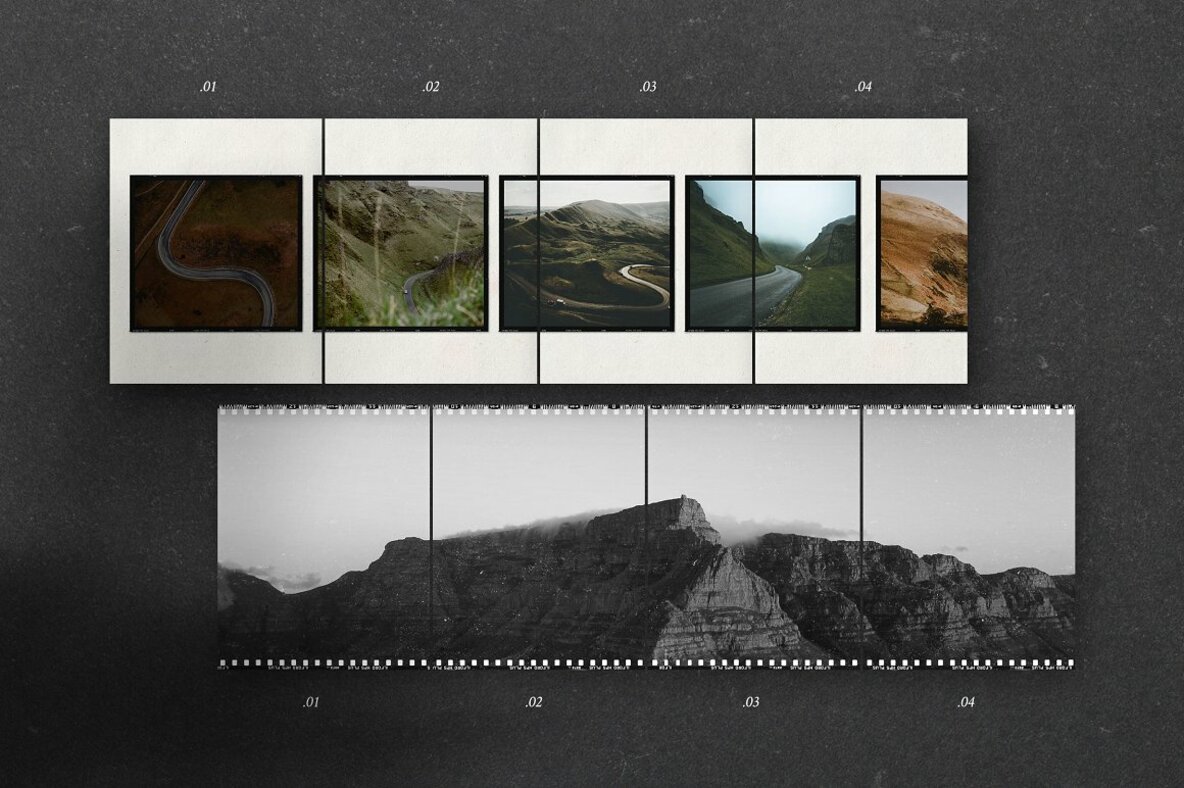 Analog Carousel Post Templates Analog Carousel Post Templates