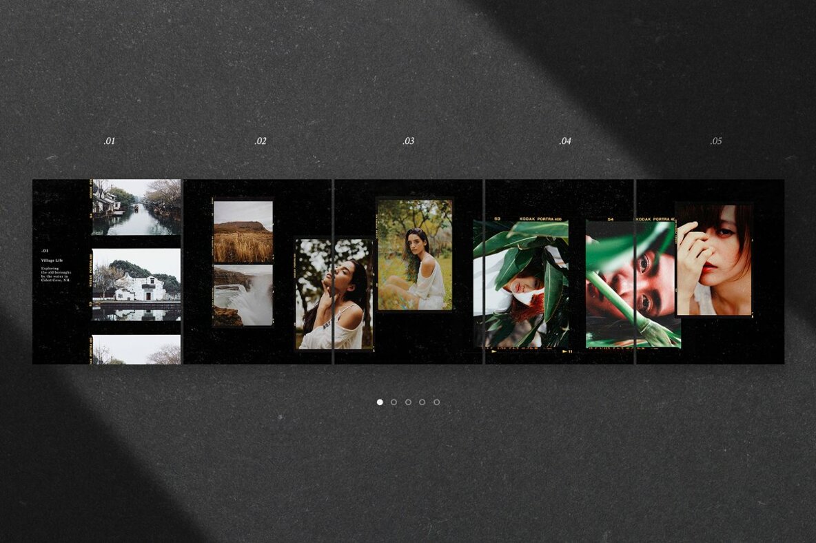 Analog Carousel Post Templates Analog Carousel Post Templates