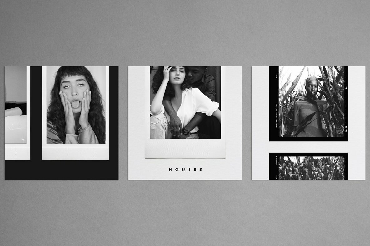 Black White Film Frames Templates Black White Film Frames Templates