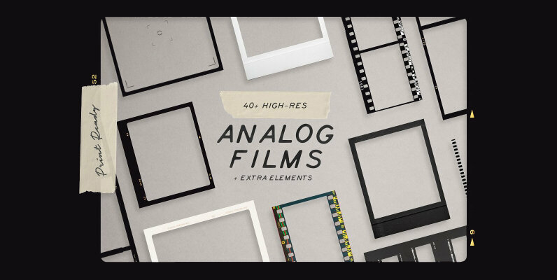 High Quality Film Frames Kit