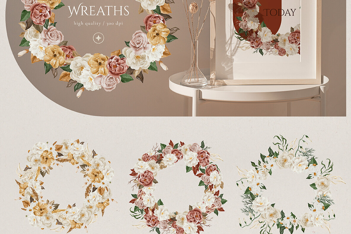 Nocturnal Watercolor Collection 5