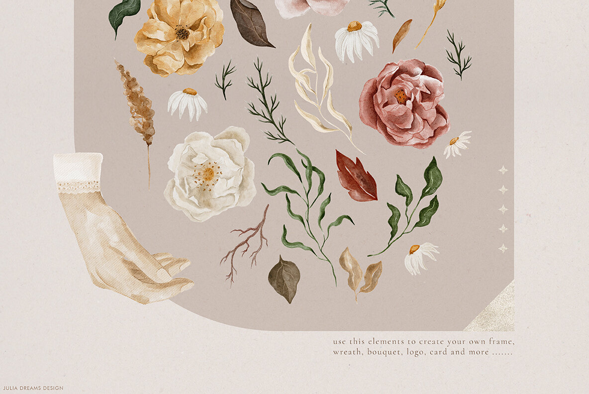 Nocturnal Watercolor Collection 7