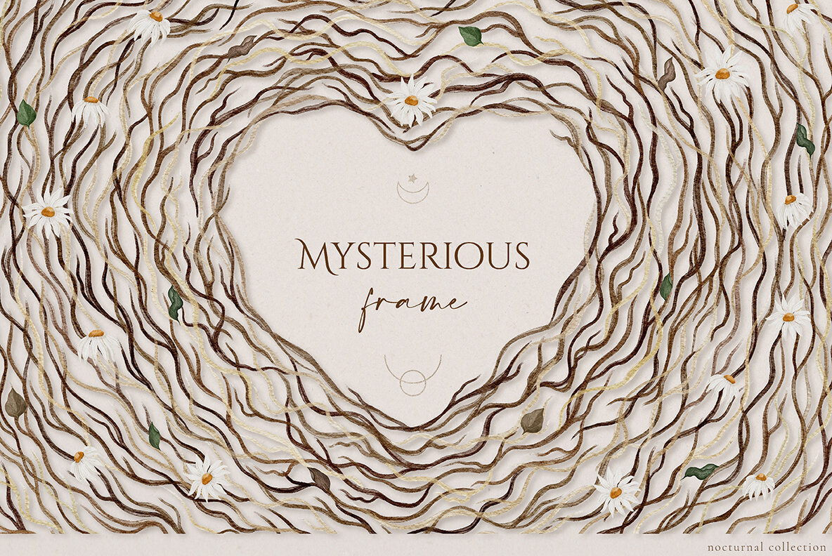 Nocturnal Watercolor Collection 8