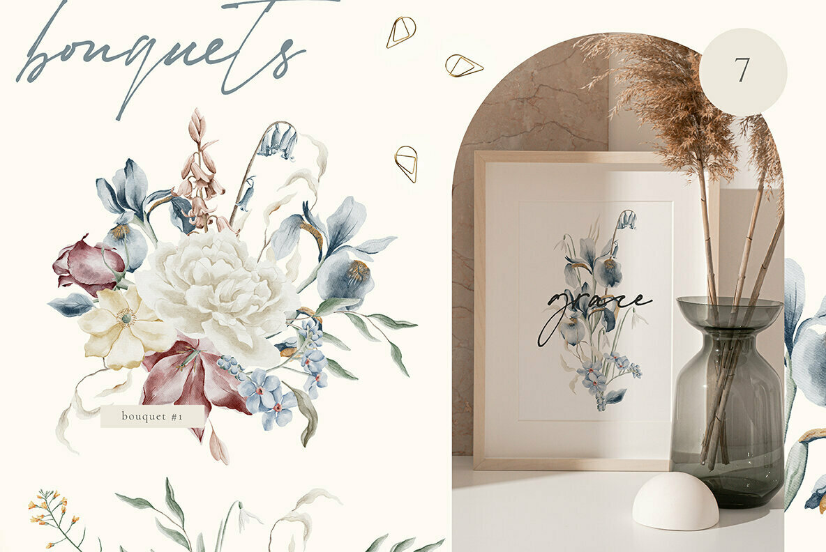 Frozen Flowers Collection 3