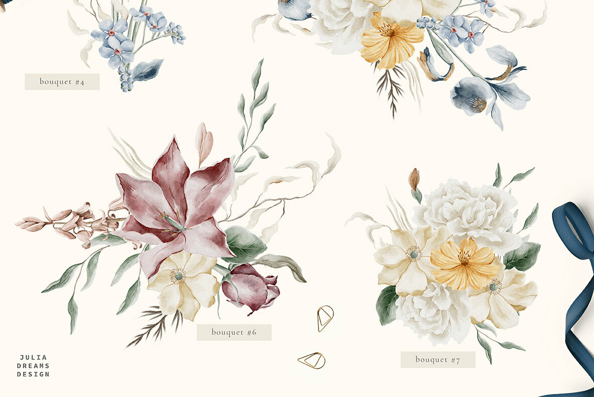 Frozen Flowers Collection 5