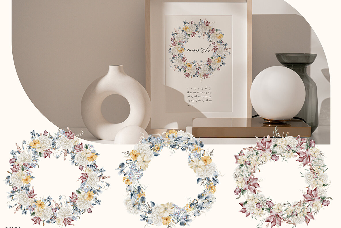 Frozen Flowers Collection 6