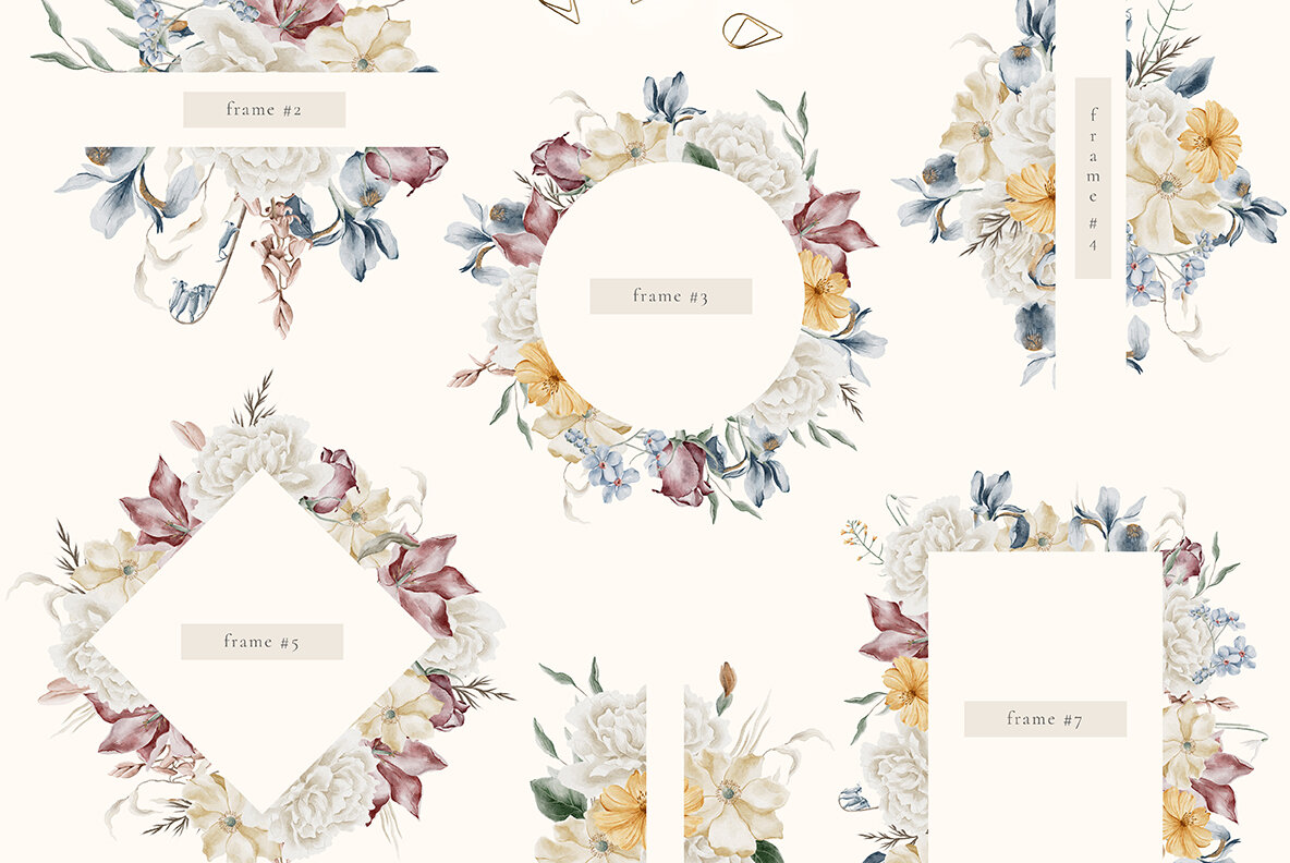 Frozen Flowers Collection 10